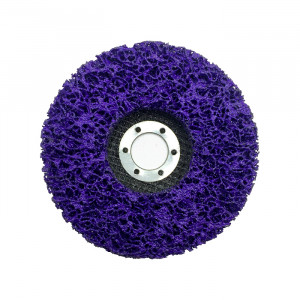  Нетканный обдирочный круг Orientcraft 125x22mm фиолетовый